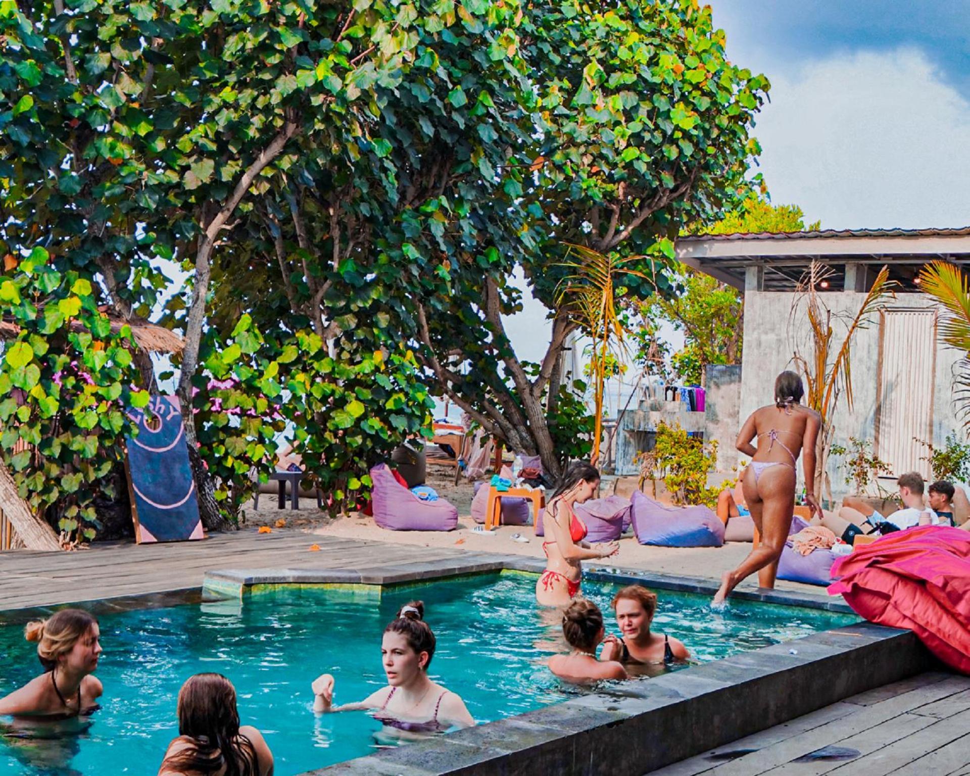 Lushy Hostel Nusa Penida Toyapakeh エクステリア 写真